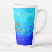 "Blaue Stimmung, Braut Stimmung" Milchtasse (Rechts)