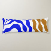 Blaue Stimmung Seitenschläferkissen (Rückseite)