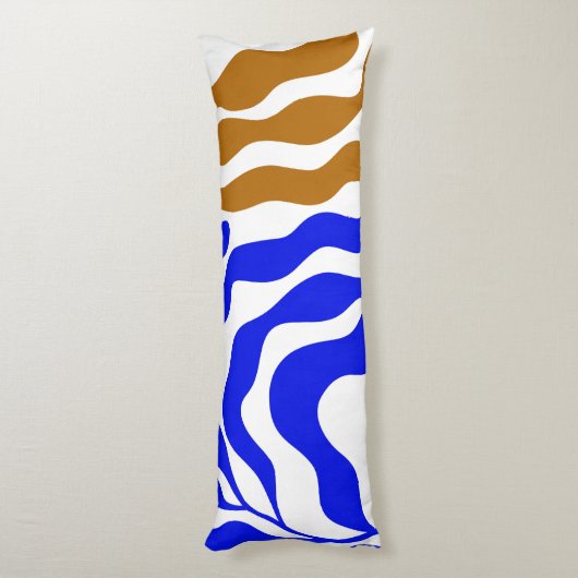 Blaue Stimmung Seitenschläferkissen (Rückseite (Vertikal))