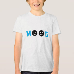 Blaue Stimmung Tri-Blend Shirt
