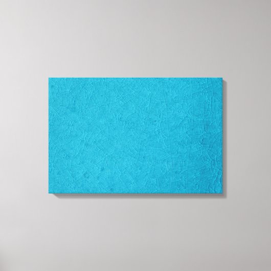 BLAUE STONE LEINWANDDRUCK (Vorderseite)