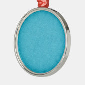 BLAUE STONE ORNAMENT AUS METALL (Links)