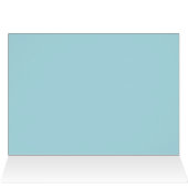 Blaue Strand-Flucht-Zelt-/Tabellen-Karte (Innenansicht Horizontal (Oben))