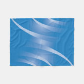 blaue Straßen Fleecedecke (Vorderseite (Horizontal))
