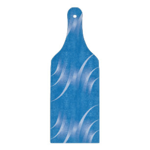 blaue Straßen Schneidebrett