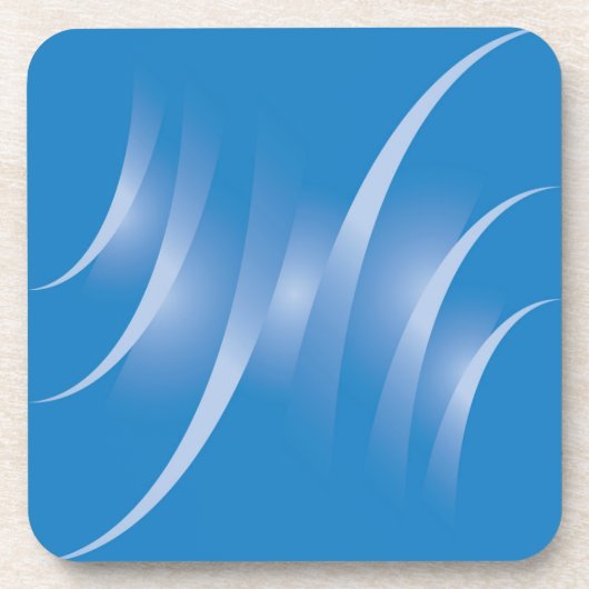 blaue Straßen Untersetzer (Vorderseite)