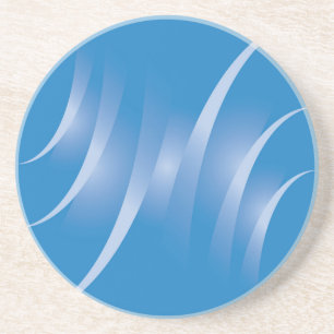 blaue Straßen Untersetzer