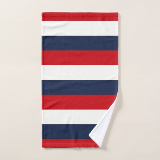 Blaue Streifen Badhandtuch Set (Handtuch)