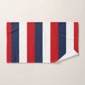 Blaue Streifen Badhandtuch Set (Handtuch)