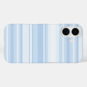 Blaue Streifen Case-Mate iPhone Hülle (Rückseite (Horizontal))