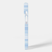 Blaue Streifen Case-Mate iPhone Hülle (Rückseite / Links)