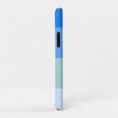 Blaue Streifen Case-Mate iPhone Hülle (Hinten/Rechts)