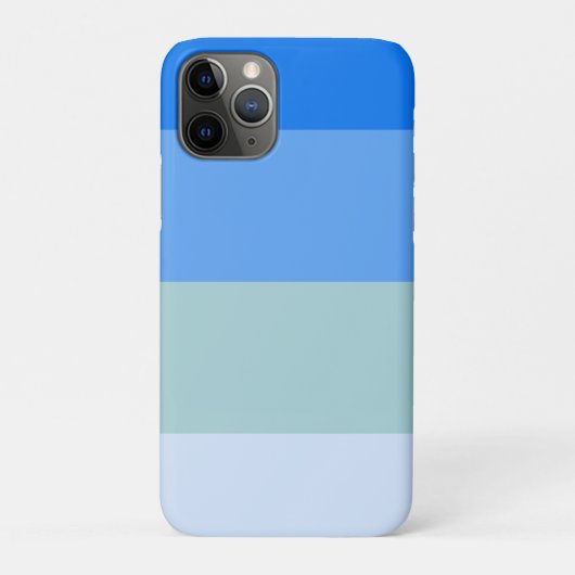 Blaue Streifen Case-Mate iPhone Hülle (Rückseite)