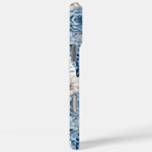 Blaue Streifen Case-Mate iPhone Hülle (Rückseite / Rechts)