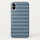 Blaue Streifen Case-Mate iPhone Hülle (Rückseite)