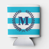 Blaue Streifen Dosenkühler (Rückseite)