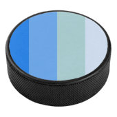 Blaue Streifen Eishockey Puck (3/4)