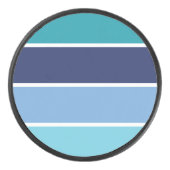 Blaue Streifen Eishockey Puck (Vorderseite)