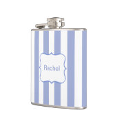 Blaue Streifen Flachmann (Links)