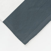 Blaue Streifen Fleecedecke (Ecke)