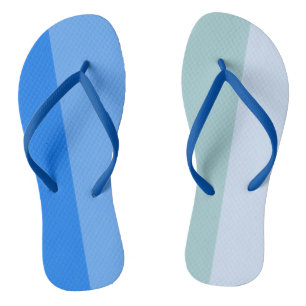 Blaue Streifen Flip Flops Badesandalen