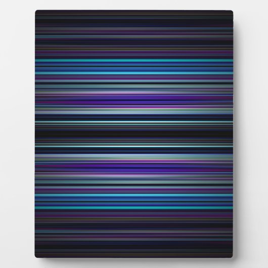 Blaue Streifen Fotoplatte (Vorderseite)