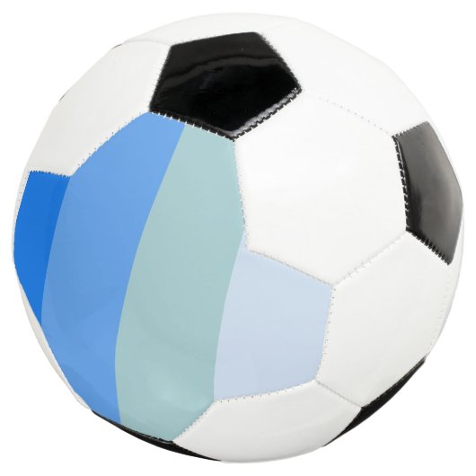 Blaue Streifen Fußball (Dreiviertel)