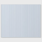 Blaue Streifen Geburtstag Geschenkpapier (Flach)