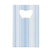 Blaue Streifen Geldkarten Flaschenöffner (Vorderseite)