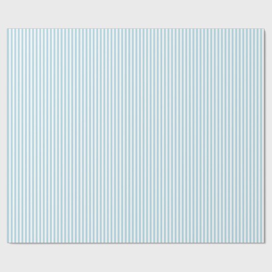 Blaue Streifen Geschenkpapier (Flach)