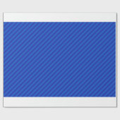 Blaue Streifen Geschenkpapier (Flach)