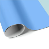 Blaue Streifen Geschenkpapier (Rolleneckpunkt)