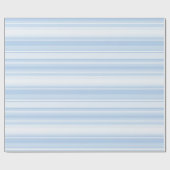 Blaue Streifen Geschenkpapier (Flach)