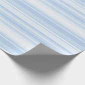 Blaue Streifen Geschenkpapier (Ecke)