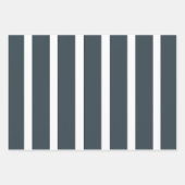 Blaue Streifen Geschenkpapier Set (Vorderseite 3)