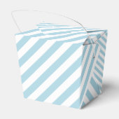 Blaue Streifen Geschenkschachtel (Rückseite)