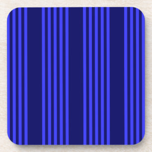 Blaue Streifen Getränkeuntersetzer