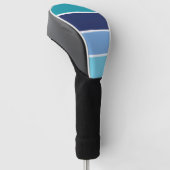 Blaue Streifen Golf Headcover (angewinkelt)