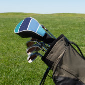 Blaue Streifen Golf Headcover (In SItu)