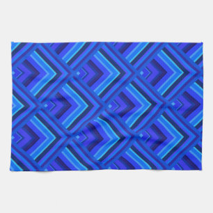 Blaue Streifen Handtuch
