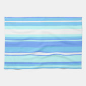 Blaue Streifen Handtuch (Horizontal)