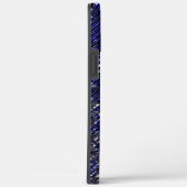 Blaue Streifen in ihren Farben Case-Mate iPhone Hülle (Rückseite / Rechts)