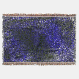 Blaue Streifen in ihren Farben und Formen beschädi Decke