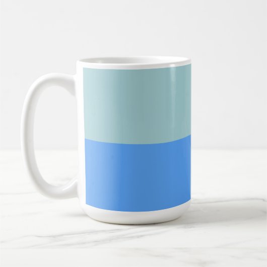 Blaue Streifen Kaffeetasse (Links)