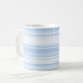 Blaue Streifen Kaffeetasse (Vorderseite Links)