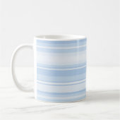Blaue Streifen Kaffeetasse (Links)