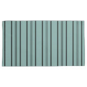 Blaue Streifen Kissenbezug (Vorderseite-Rechts)