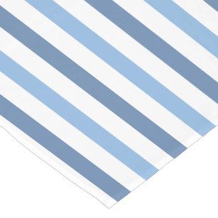 Blaue Streifen-kleine Tabellen-Läufer Kurzer Tischläufer