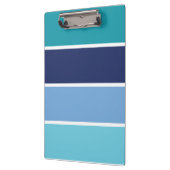 Blaue Streifen Klemmbrett (Links)