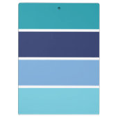 Blaue Streifen Klemmbrett (Rückseite)